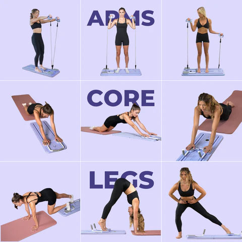 PilatForm™️ – Planche de Pilates Multifonction à Domicile